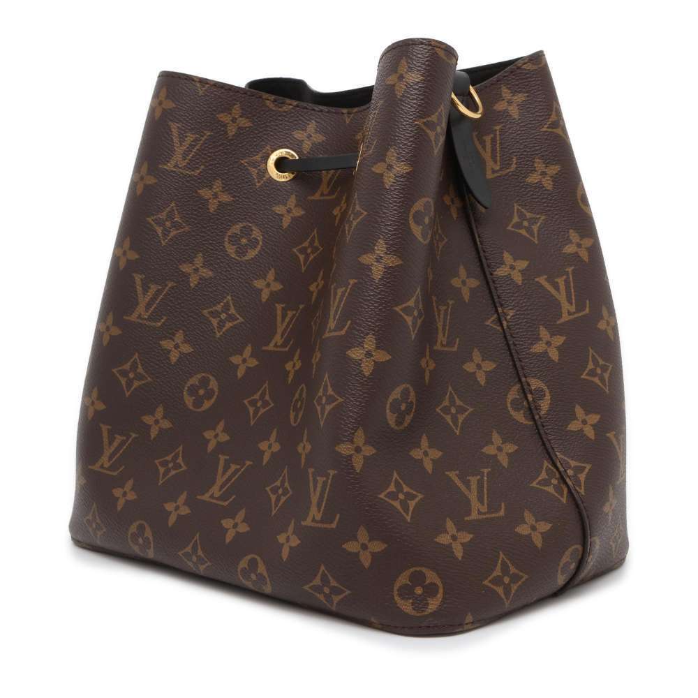Louis Vuitton Bag NeoNoe Monogram Black Shoulder